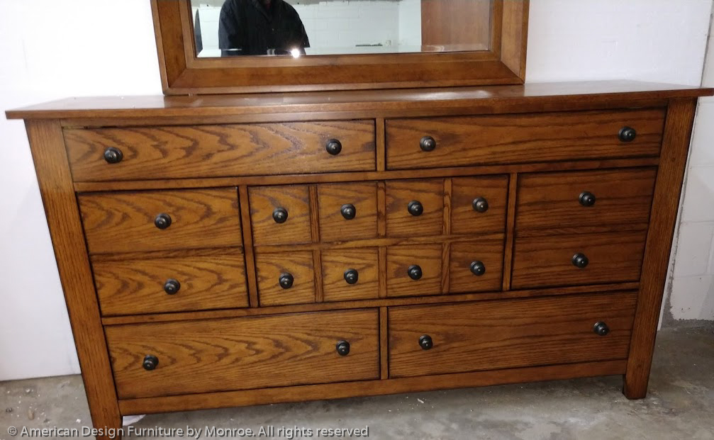 Aspen Bedroom Dresser & Mirror Pic